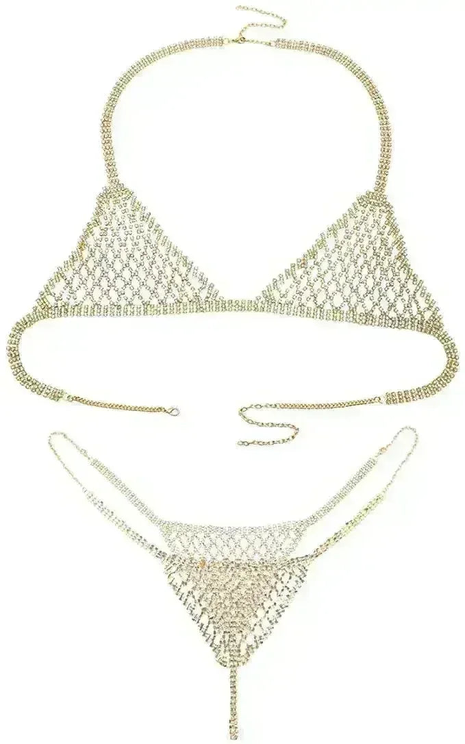 Festival Chainmaille 2pc Bikini Set - Femstylo
