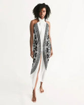 Sheer Bohemian Black Swimsuit Cover Up - Femstylo