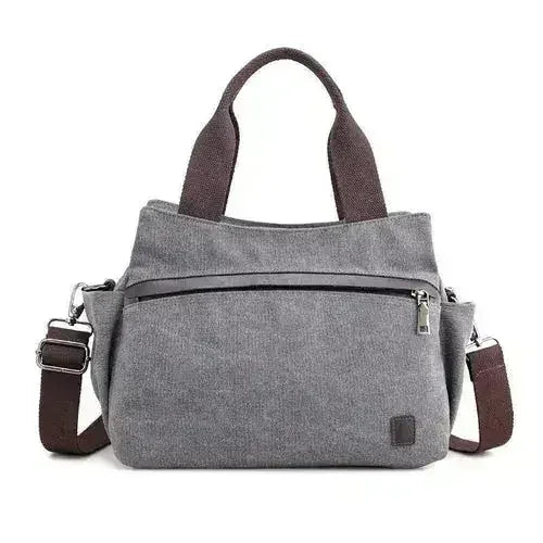 Female Fashion Vintage Canvas Messenger Bag - Femstylo