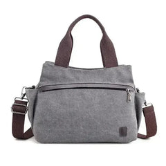 Female Fashion Vintage Canvas Messenger Bag - Femstylo