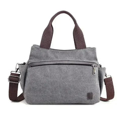Female Fashion Vintage Canvas Messenger Bag - Femstylo