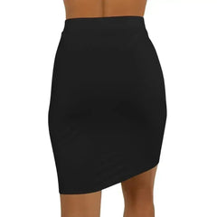 Womens Mini Skirt - Stretchy - Black Pencil Skirt - Femstylo