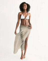 Sheer Beige Swimsuit Cover Up - Femstylo