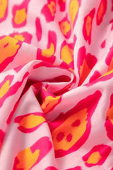 Light Leopard Print Balloon Sleeve Loose Blouse | Femstylo - Femstylo