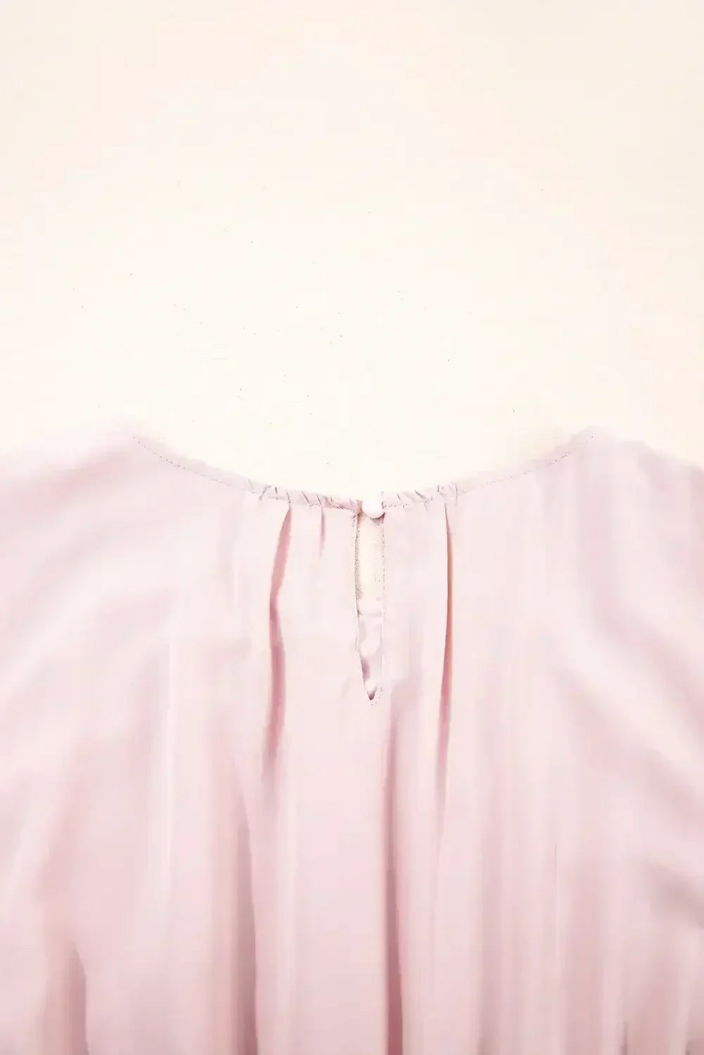 Light Blue Puff Sleeve High Waist Flowy Midi Dress - Femstylo