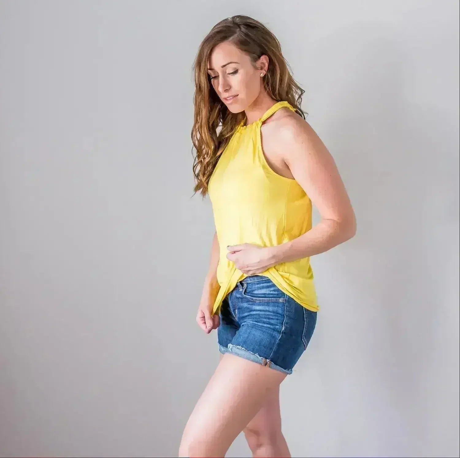 Back Keyhole Halter Tank – Sexy & Versatile Summer Top - Femstylo