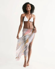Sheer Love Marble Swimsuit Cover Up - Femstylo