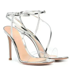 Fashion Sandals With Cross Straps and Thin Heels For Womens Sandals - Femstylo