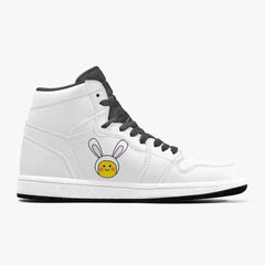 Jacki Easlick Lux Bunny High-Top Leather Sneakers - Femstylo