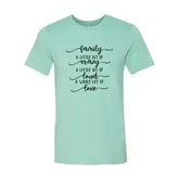 DT0115 Family, Crazy, Loud, Love Shirt - Femstylo