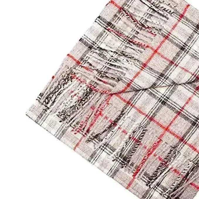 Great Natural Alpaca 100% Baby Alpaca scarf grey colour - Femstylo