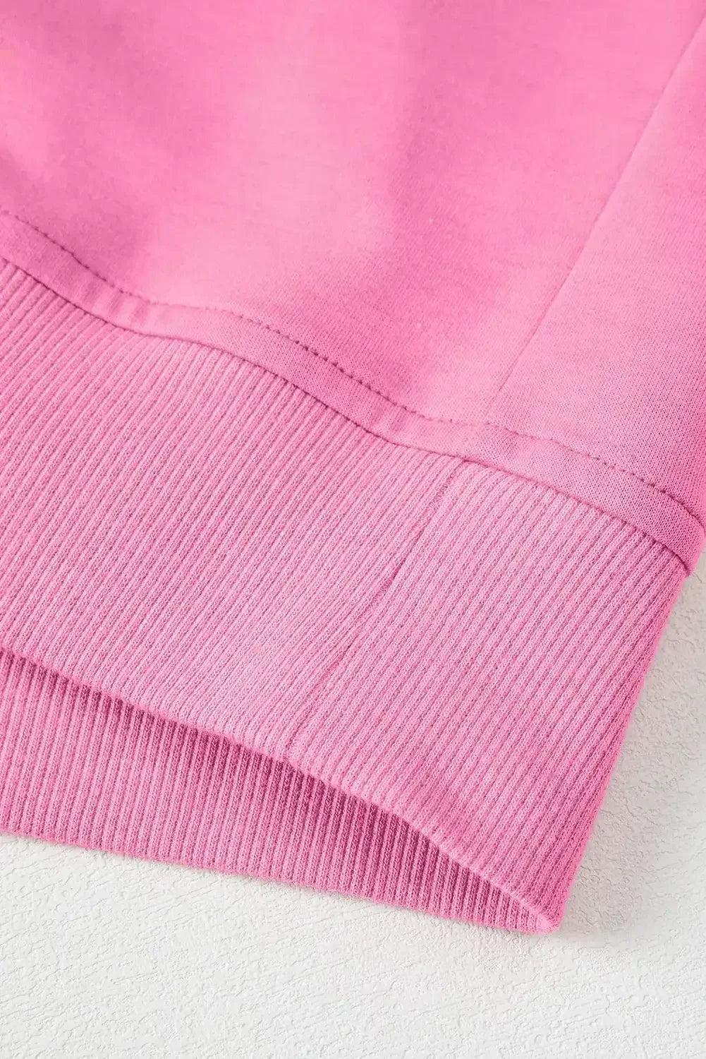 Clearly Aqua Solid Color Floral Patched Half Sleeve Tunic Top - Femstylo