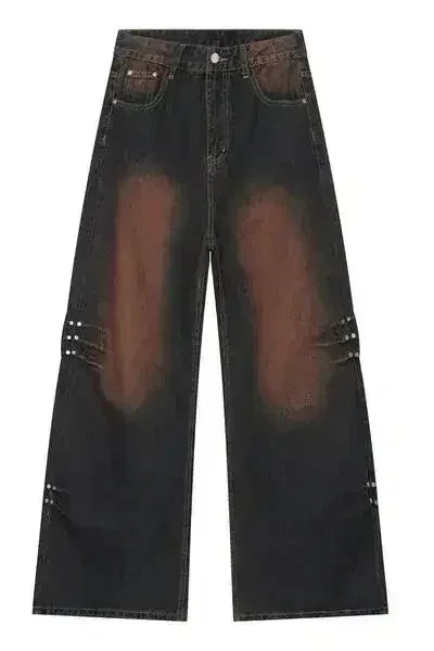 Wide Leg Jeans with Pockets - Femstylo