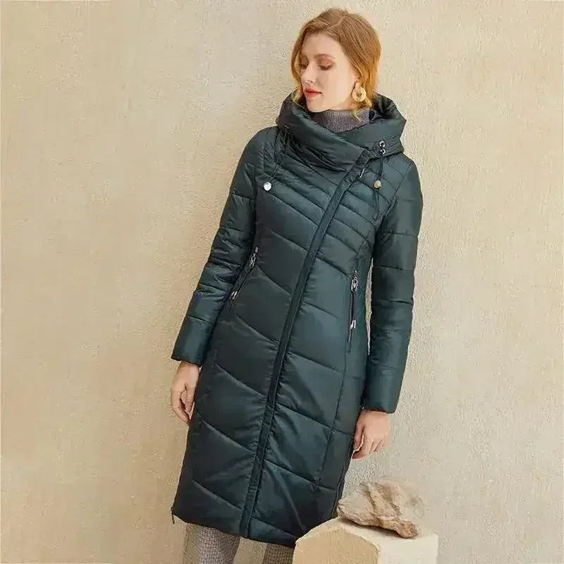 Warm Women Jackets With Elegant Parkas Jacket - Femstylo