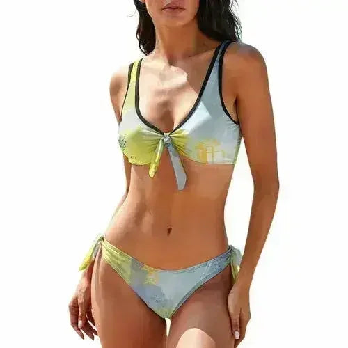 Women’s Lime Green Bikini Set - Femstylo