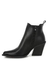 Melt Down Glitter Star Detail Chelsea Boots - Femstylo