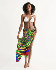 Sheer Multicolor Swimsuit Cover Up - Femstylo