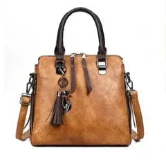 Single Shoulder Solid Color Wild Women's Messenger Bag - Femstylo