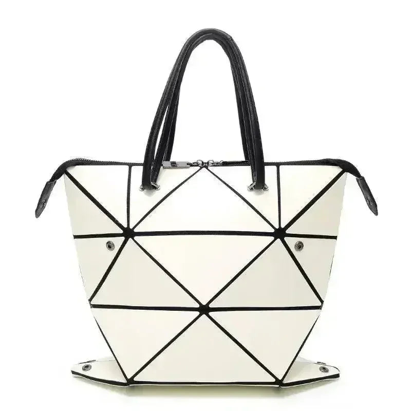 High Quality Geometric Rhombus PU Female Handbag - Femstylo