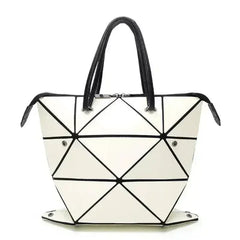 High Quality Geometric Rhombus PU Female Handbag - Femstylo