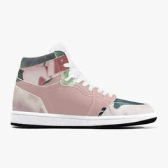 Jacki Easlick Floral Garden High-Top Leather Sneakers - Femstylo