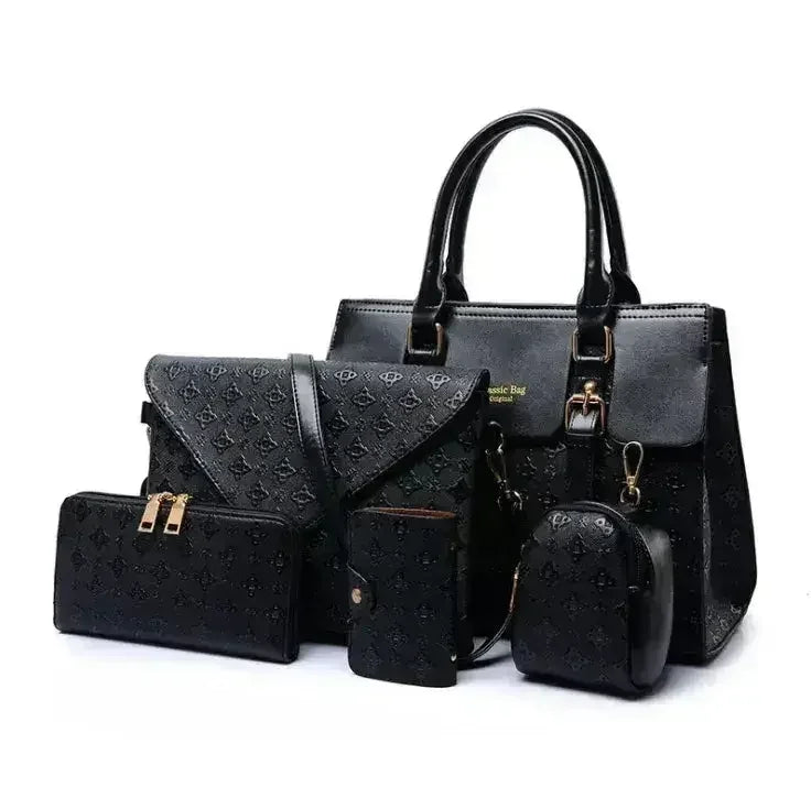 High Quality Luxury Leather Handbags Set For Women - Femstylo