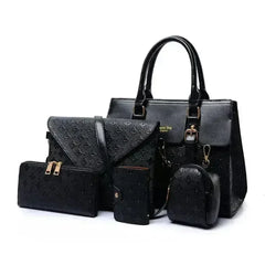 High Quality Luxury Leather Handbags Set For Women - Femstylo