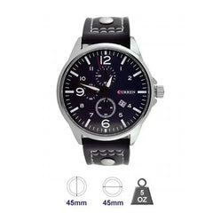 Curren Leather Band Watch for Men - Femstylo