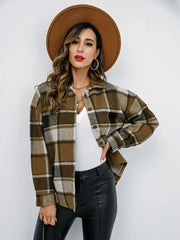 Pumpkin Spice Button-Down Jacket - Femstylo