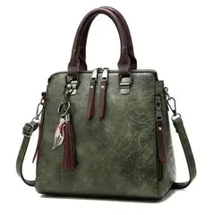 Single Shoulder Solid Color Wild Women's Messenger Bag - Femstylo
