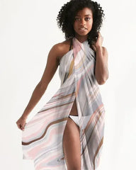 Sheer Love Marble Swimsuit Cover Up - Femstylo