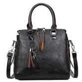 Single Shoulder Solid Color Wild Women's Messenger Bag - Femstylo