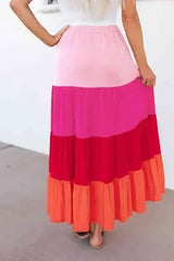 Mariana Tiered Maxi Skirt - Femstylo