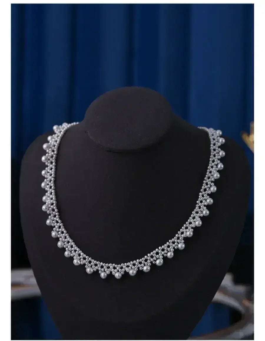 LuxeJewels™ – South Sea Pearl Necklace with 18K Gold Accent - Femstylo