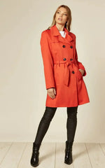 Spring/Summer Military Double Breasted Trench Coat (9049-SP) - Femstylo