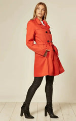 Spring/Summer Military Double Breasted Trench Coat (9049-SP) - Femstylo