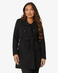 Spring/Summer Military Double Breasted Trench Coat (9049-SP) - Femstylo