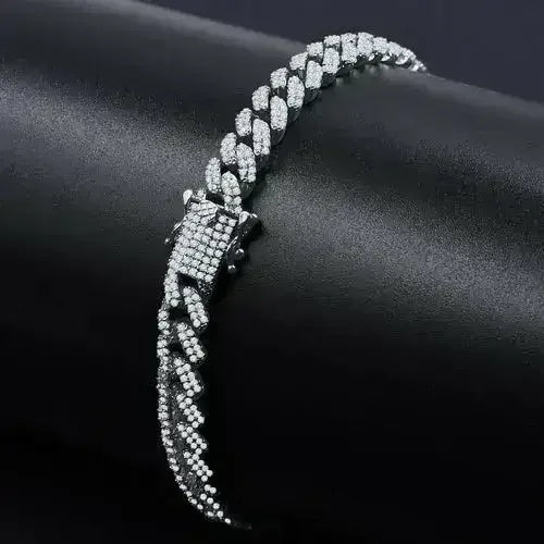 BIBELOT 6MM Silver Cuban Bracelet | 9212501 - Femstylo