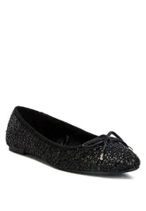 Sequin Ballet Flats - Glam Comfort Shoes | Femstylo - Femstylo