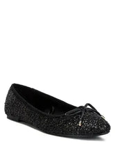 Sequin Ballet Flats - Glam Comfort Shoes | Femstylo - Femstylo