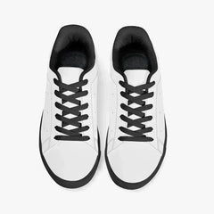Jacki Easlick Lux Egg Low-Top Leather Sneakers - Femstylo