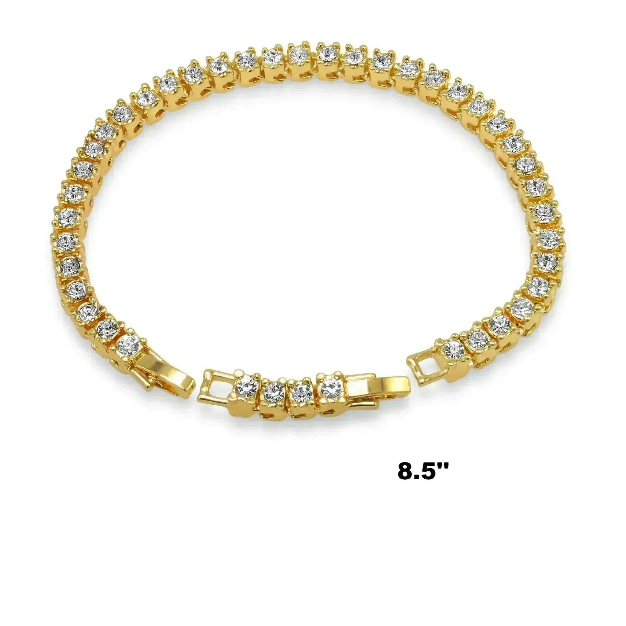 Crystal Bracelet-970702 – 8.5" Adjustable Link Design - Femstylo