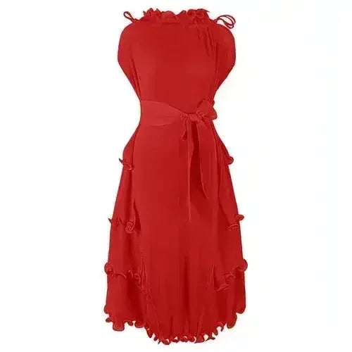 A1. Autumn Short Sleeve Pleated Design Affordable Luxury Fashion - Femstylo