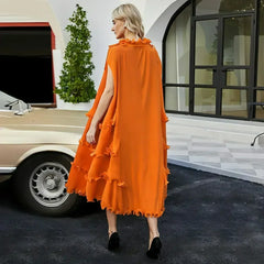 A1. Autumn Short Sleeve Pleated Design Affordable Luxury Fashion - Femstylo