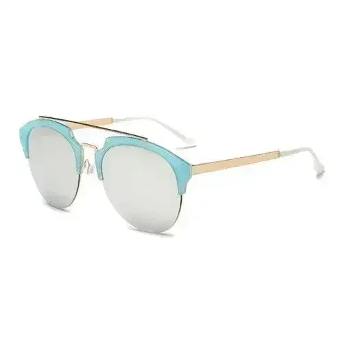 Women Round Cat Eye Fashion Sunglasses - Femstylo