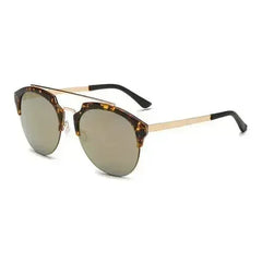 Women Round Cat Eye Fashion Sunglasses - Femstylo