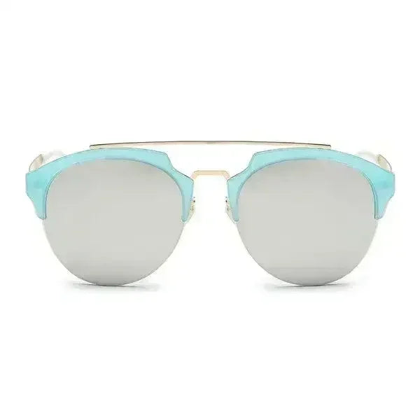 Women Round Cat Eye Fashion Sunglasses - Femstylo