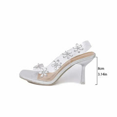 25 Edition – Summer Sparkle PVC Heels - Femstylo
