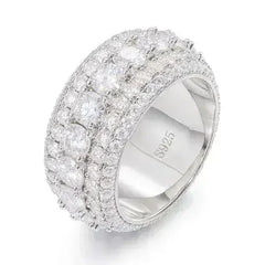 LuxeJewels™ - S925 Sterling Silver Mosonite Ring - Femstylo
