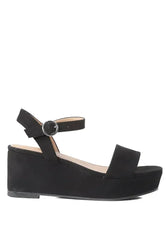 Adjustable Wedge Sandals - Comfort Summer Shoes | Femstylo - Femstylo